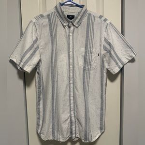 OBEY Men’s Casual Button Down Shirt Size Large